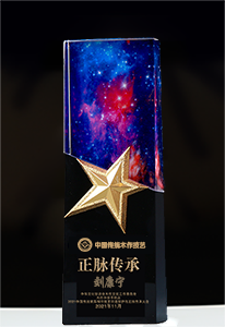 榮譽(yù)人物獎杯劉康寧