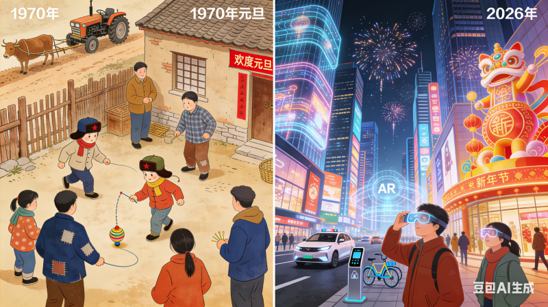 晚飯后小鎮(zhèn)的雪景 (3)