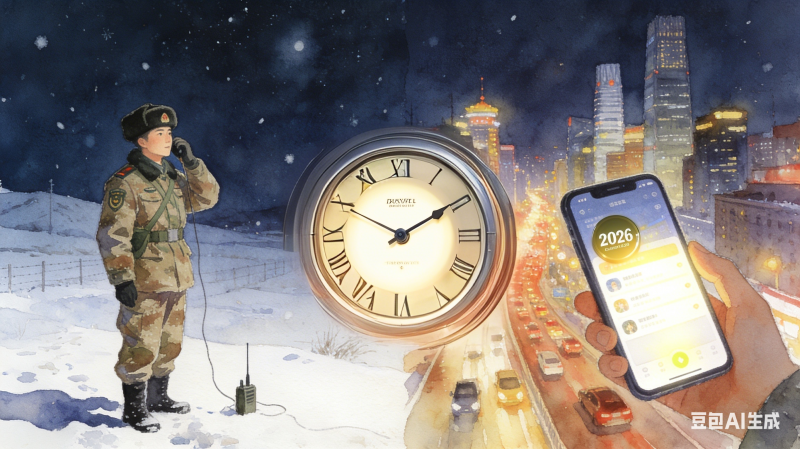 晚飯后小鎮(zhèn)的雪景 (2)